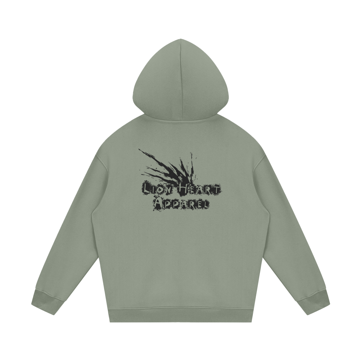 Lion Heart Apparel Army Green Hoodie