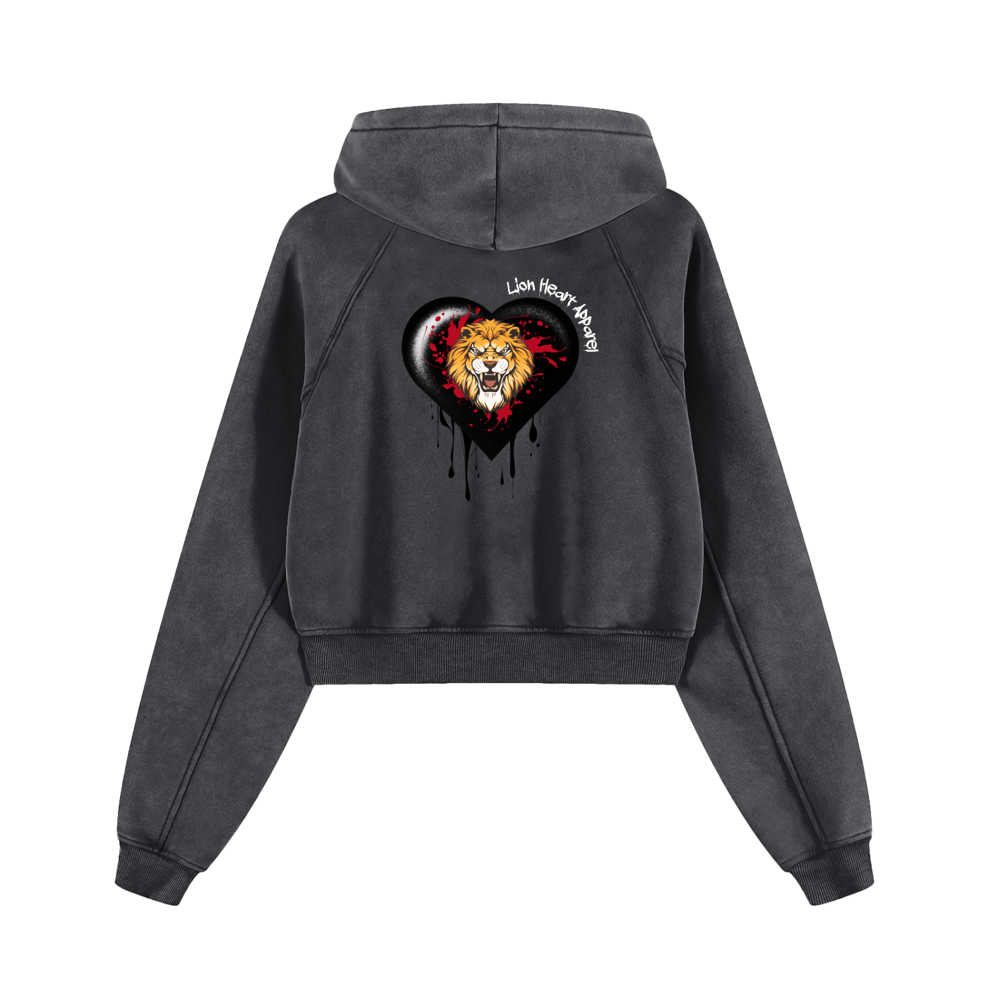 Lion Heart Apparel Crop Hoodie