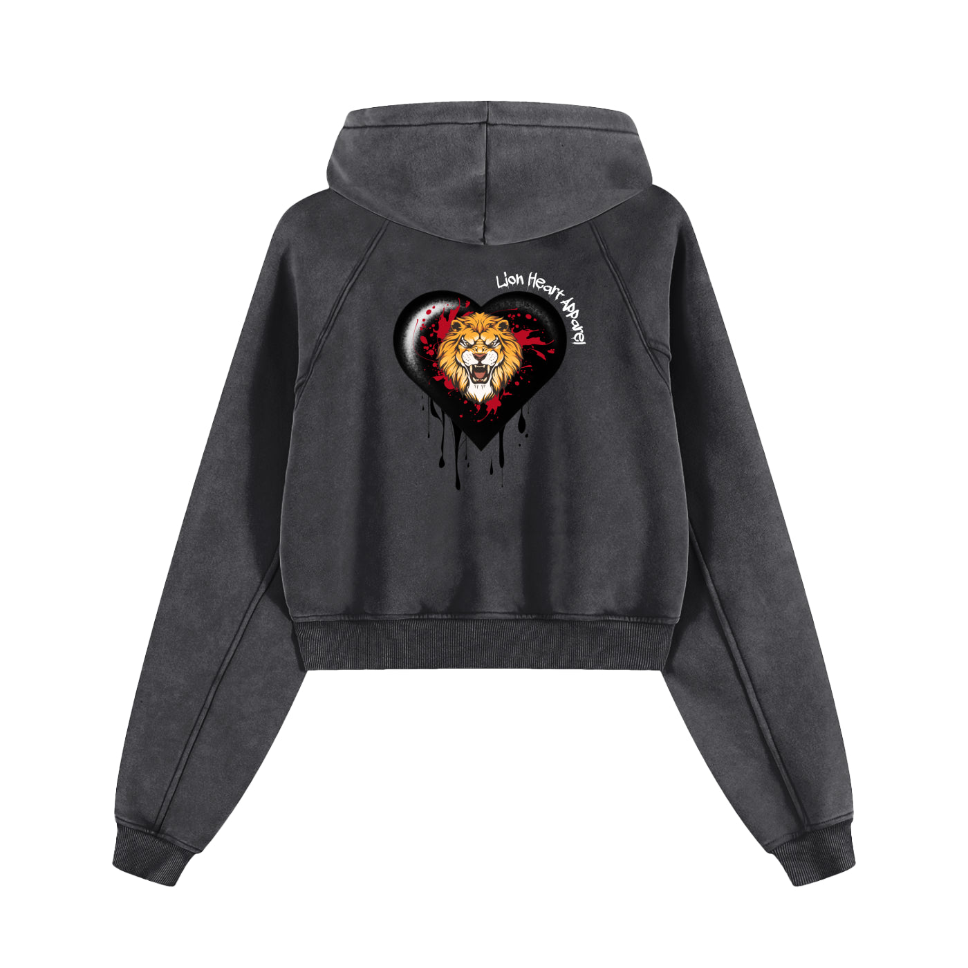 Soft Authority Cropped Hoodie