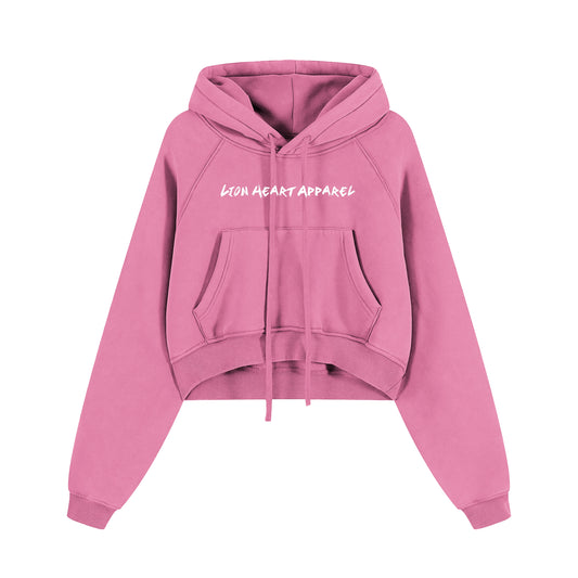 Soft Authority Cropped Hoodie