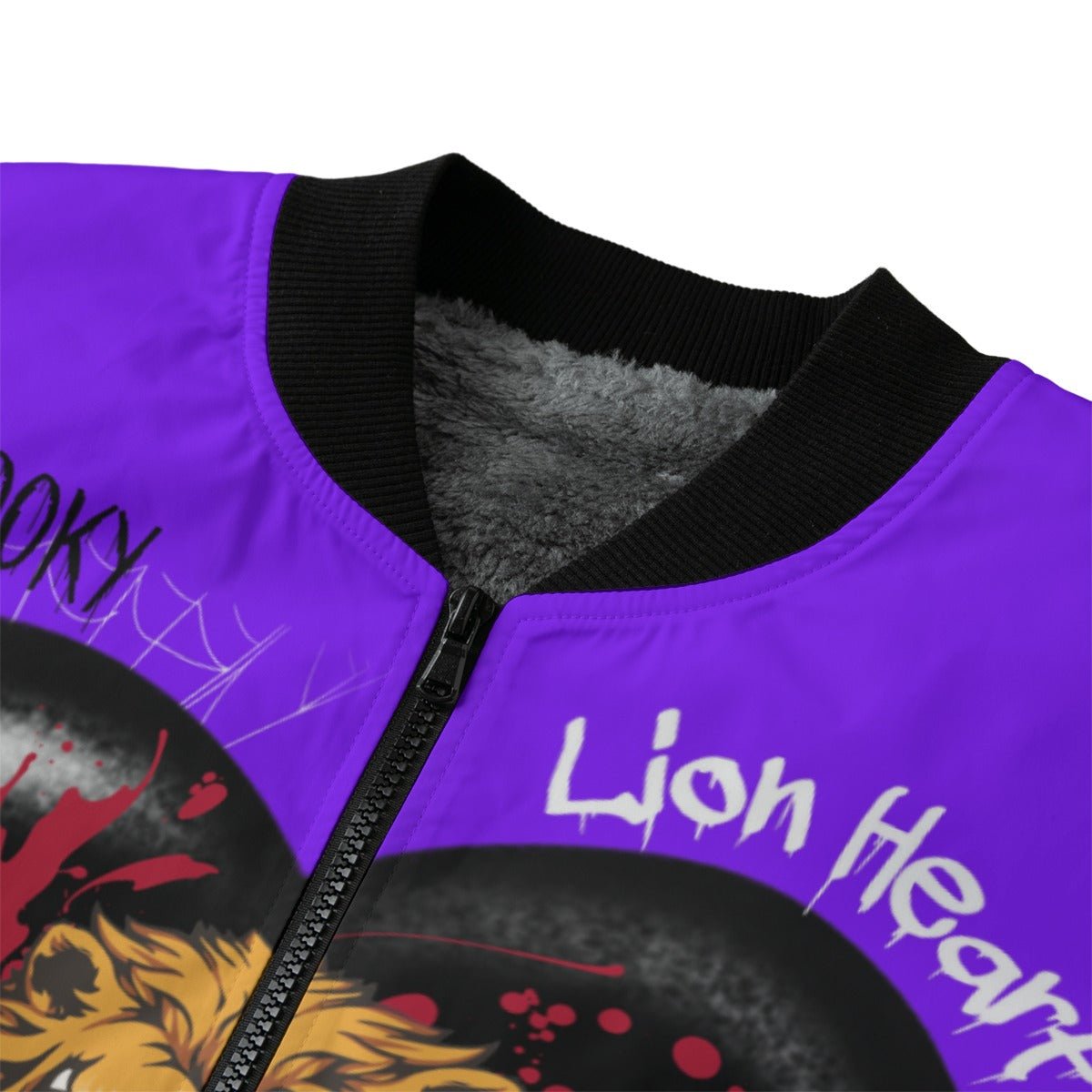 Lion Heart Apparel Bomber Jacket - Spooky