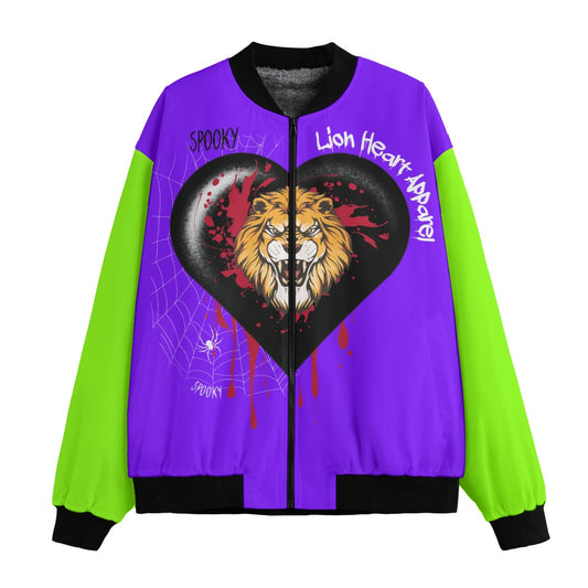 Lion Heart Apparel Bomber Jacket - Spooky