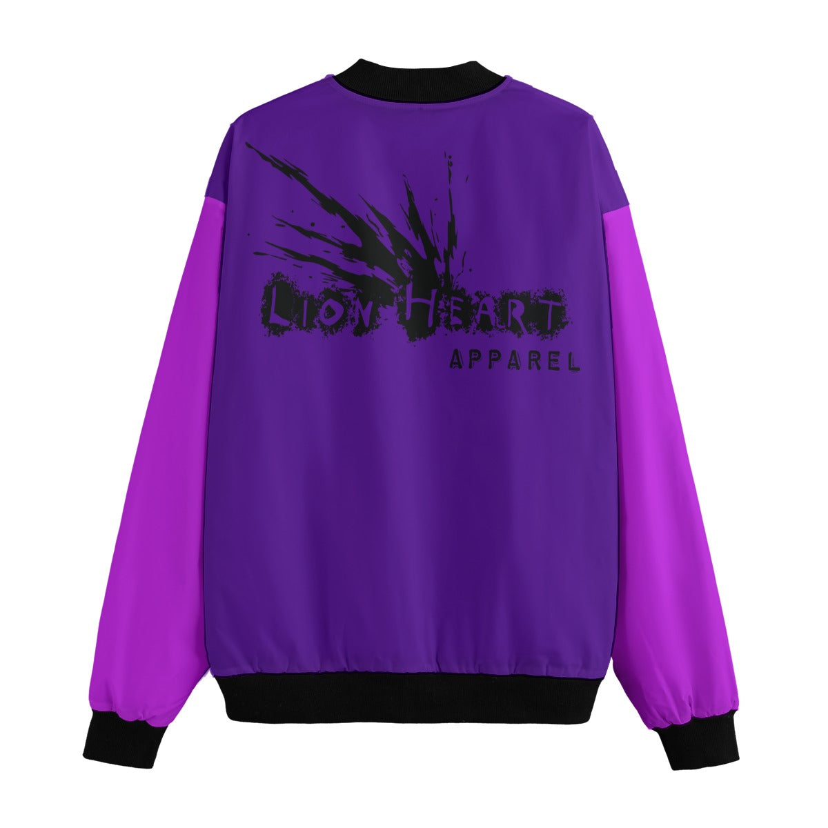 Lion Heart Apparel Bomber Jacket - Purple Haze