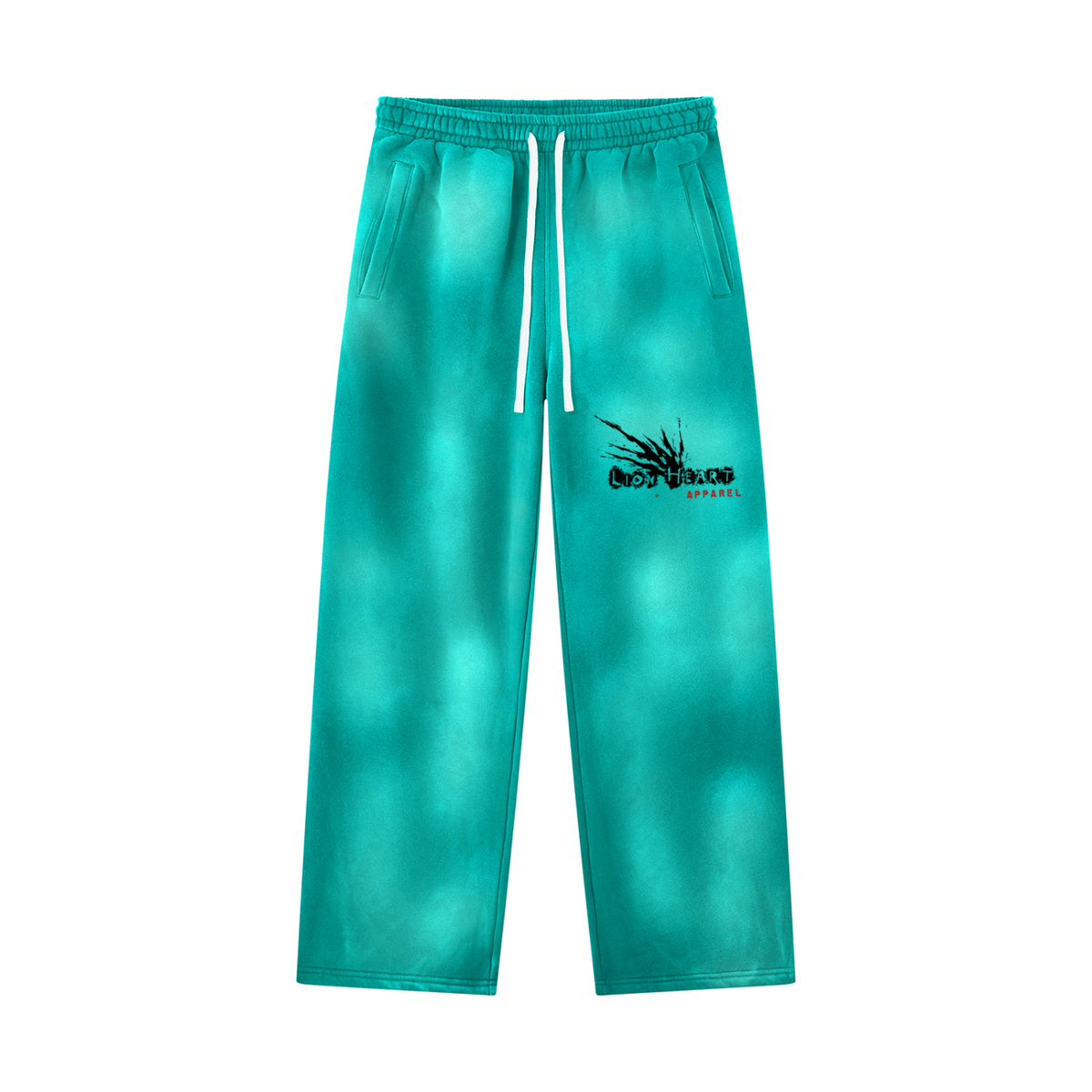 Lion Heart Distressed Wash Jogging Pants