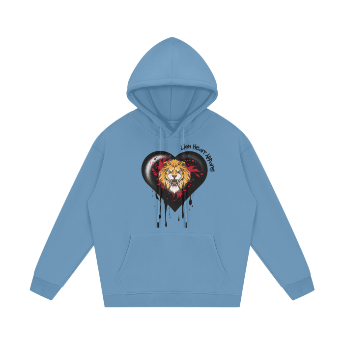 Blue Lion Heart Apparel Hoodie