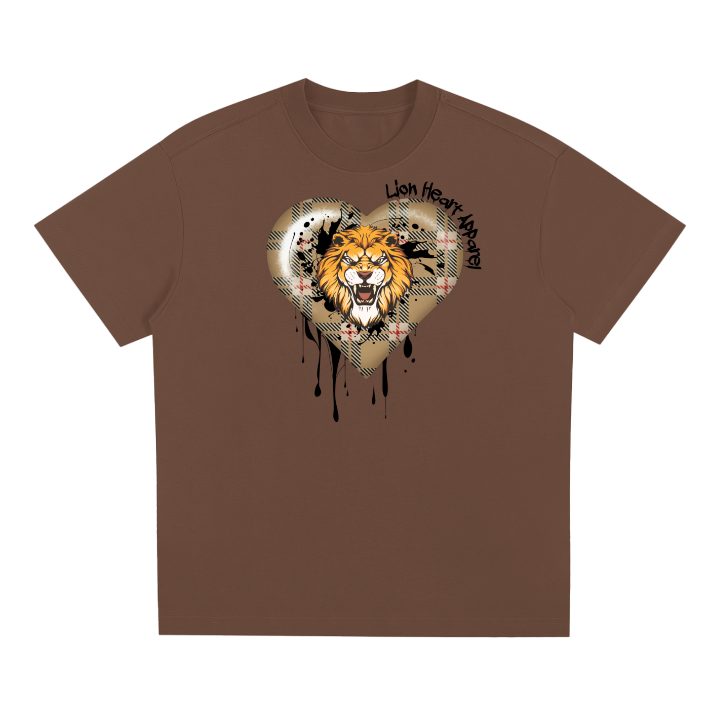 Designer Heart Lion Heart Apparel T-Shirt