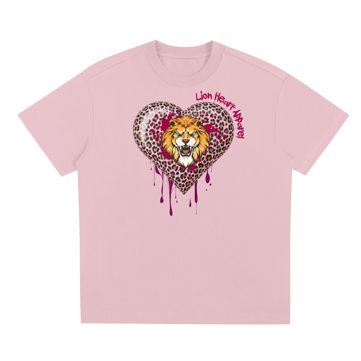 Pretty Savage Lion Heart T-Shirt