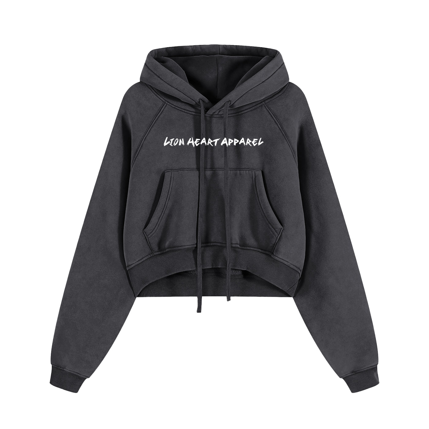 Soft Authority Cropped Hoodie