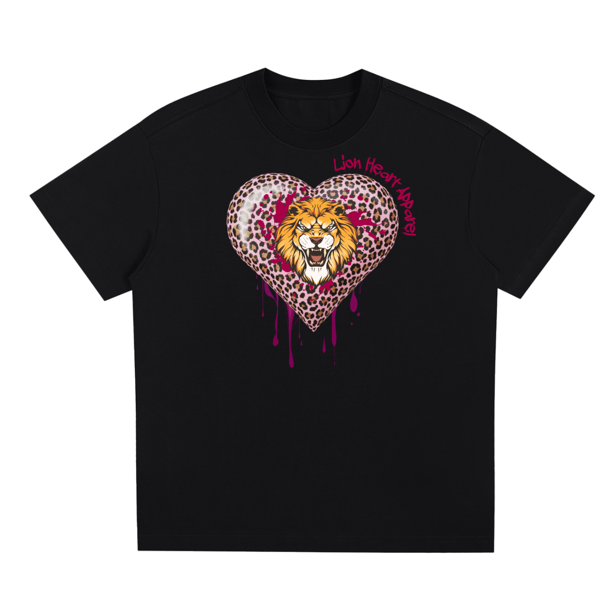 Pretty Savage Lion Heart T-Shirt